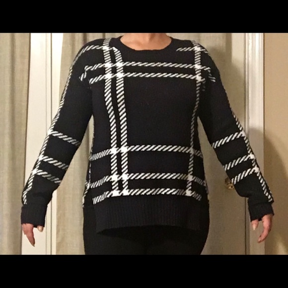 Host Pick!!! NWT Allison Joy Evereve Black White Plaid Size XS, Small and Large - Picture 8 of 10